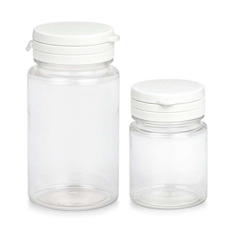 Tablet in PET capsula pressione sigillo - TRASPARENTE